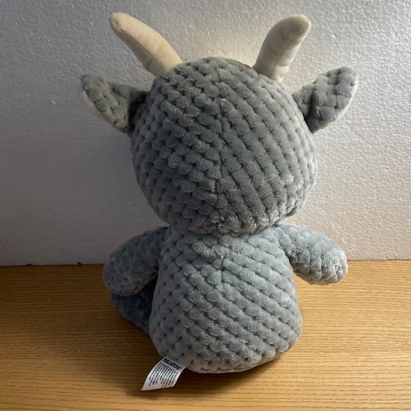 Kellytoy Billy Goat Plush Ram Waffle Quilted Texture Bow Tie Stuffed Animal 16" - Picture 3 of 10